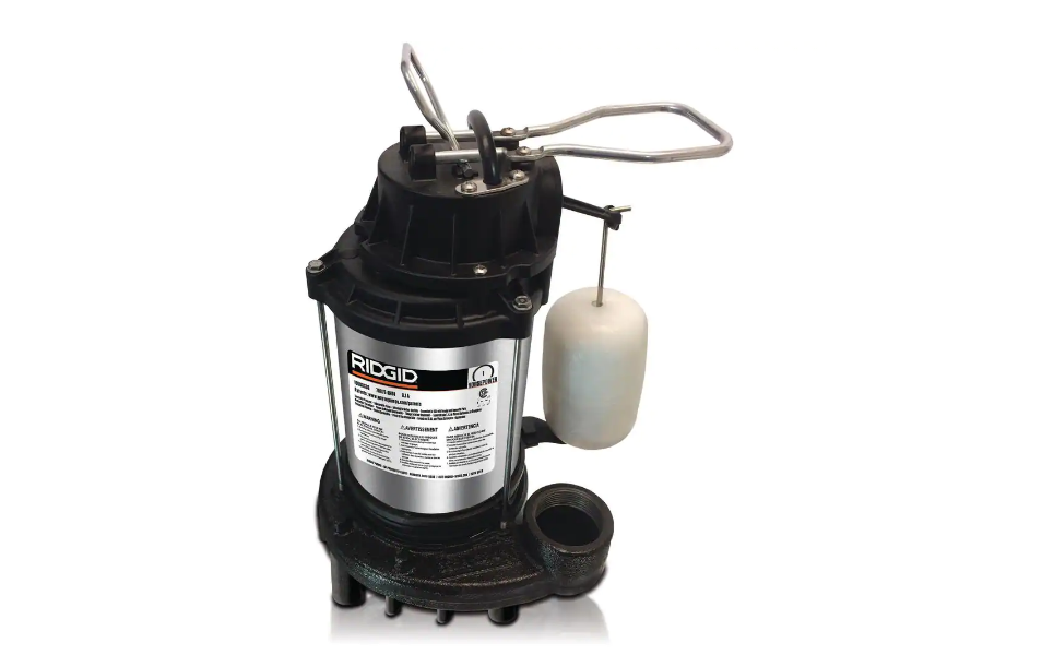 RIDGID 1000RSDS 1 HP Stainless Steel Dual Suction Sump Pump