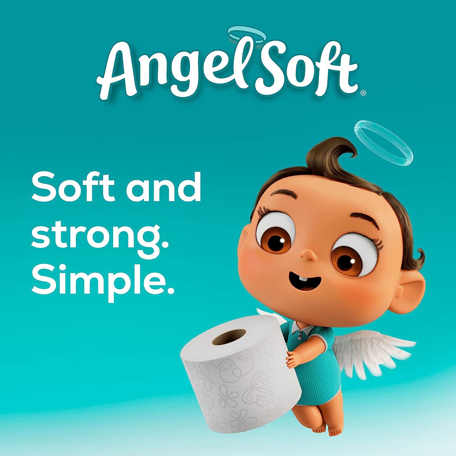 Angel Soft Toilet Paper. 48 Mega Rolls = 192 Regular Rolls. 2-Ply Bath Tissue