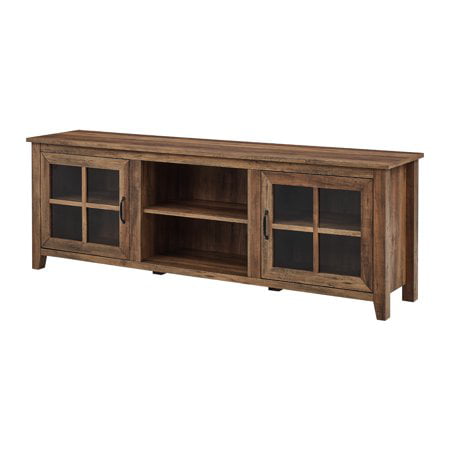 Manor Park Farmhouse TV Stand for TVs Up to 80″. Reclaimed Barnwood