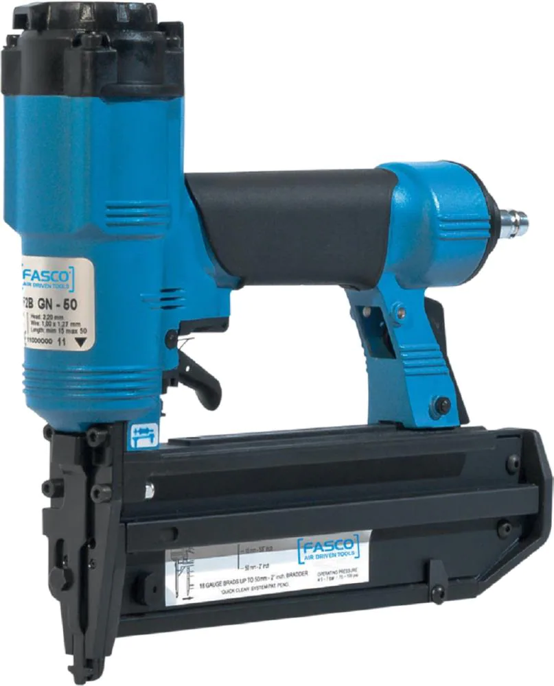 FASCO F20A GN-50 Brad Nailer 18-Gauge 2-in 18-Gauge Cordless Pneumatic Brad Nailer