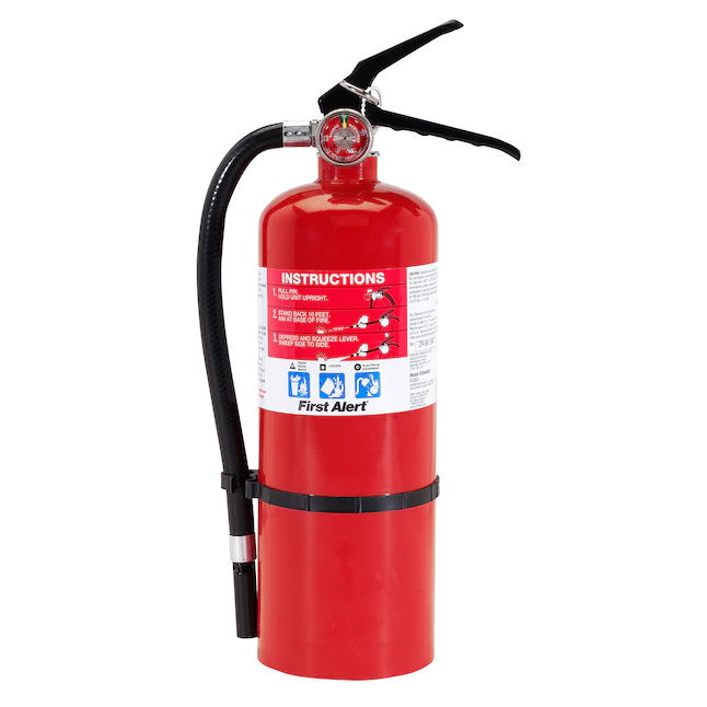 First Alert  Rechargeable 2-a:10-b:C Commercial/Residential Fire Extinguisher