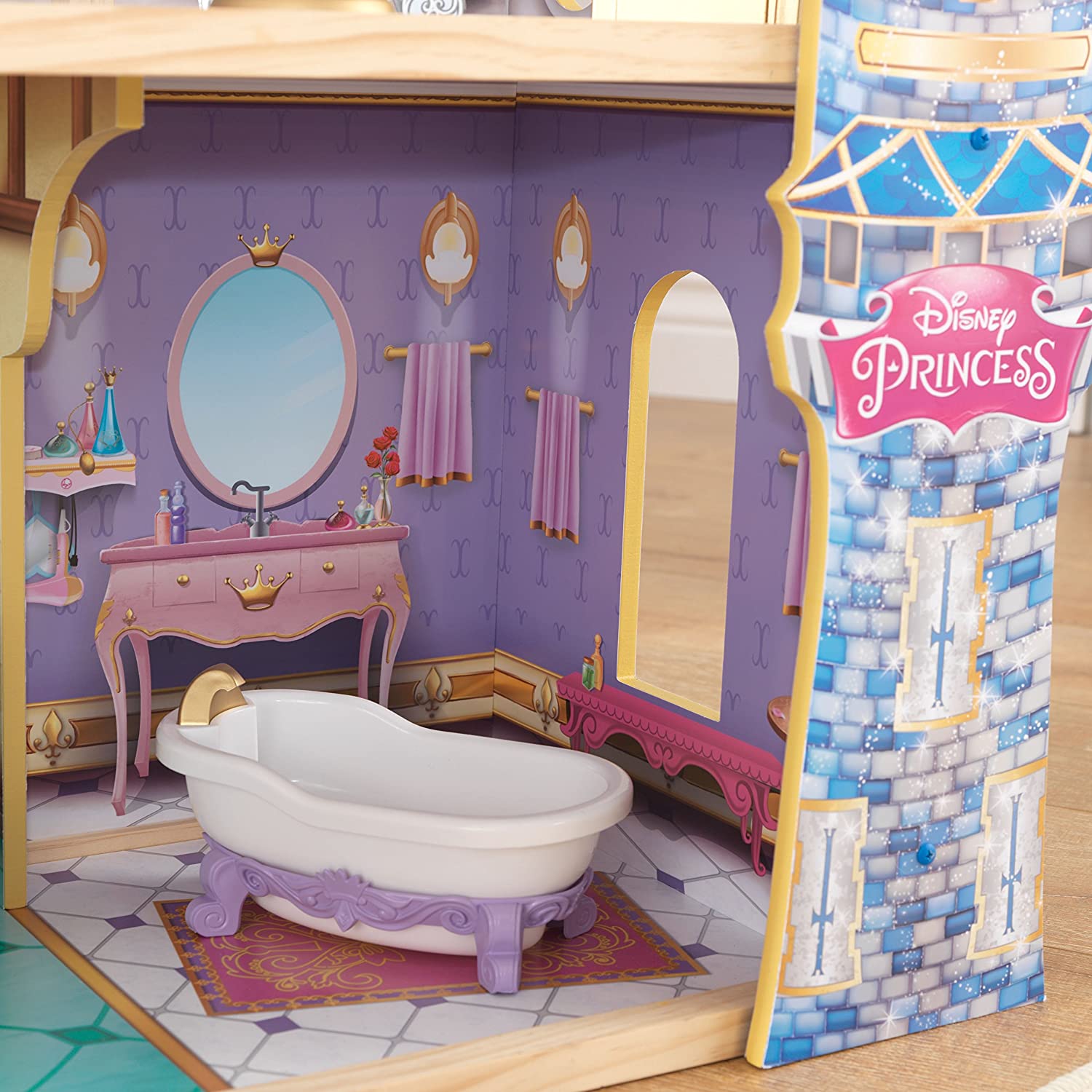 KidKraft Disney® Princess Cinderella Royal Dream Dollhouse by KidKraft. Gift for Ages 3+