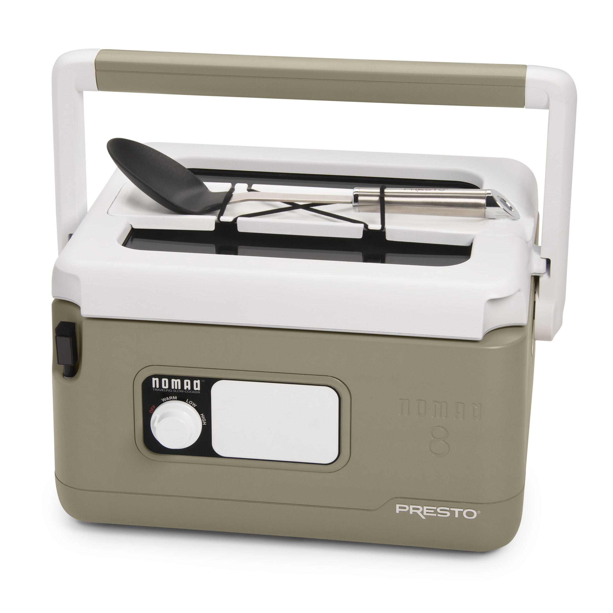 Presto® 8-Quart Nomad®  Traveling Slow Cooker-Khaki