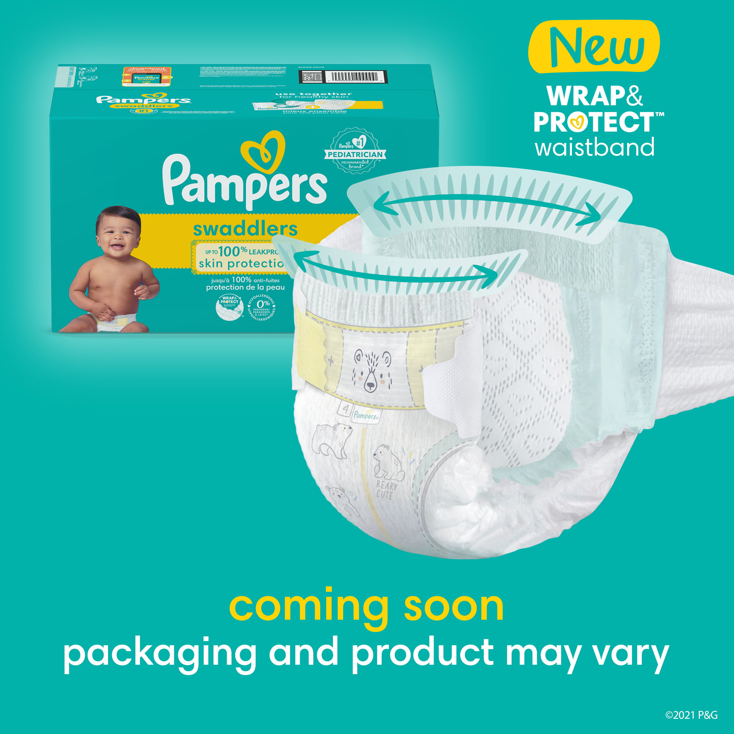 Pampers Swaddlers Active Baby Diaper Size 3 78 Count