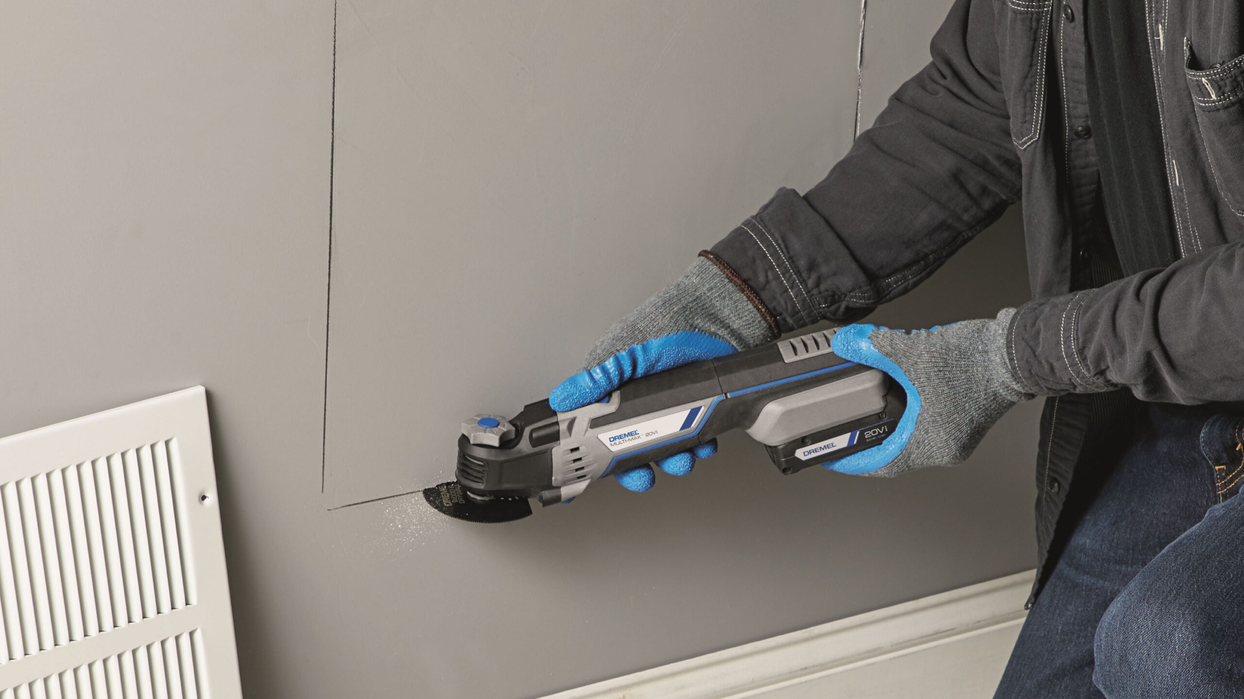 Dremel MM20V-02 Multi-Max - Quick Lock Cordless Oscillating Multi-Tool Kit (Two Batteries)