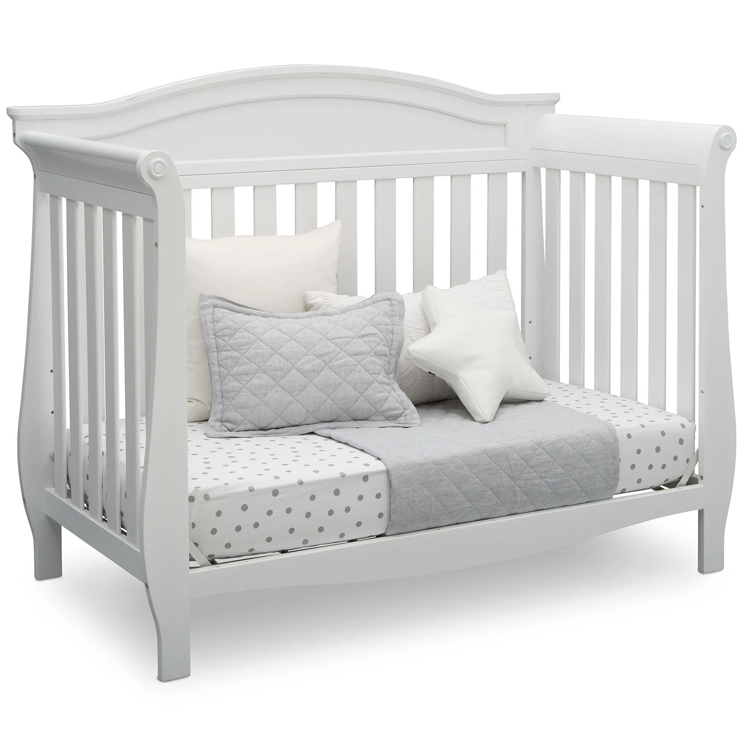Delta Children Lancaster 4-in-1 Convertible Crib (Choose Your Color)