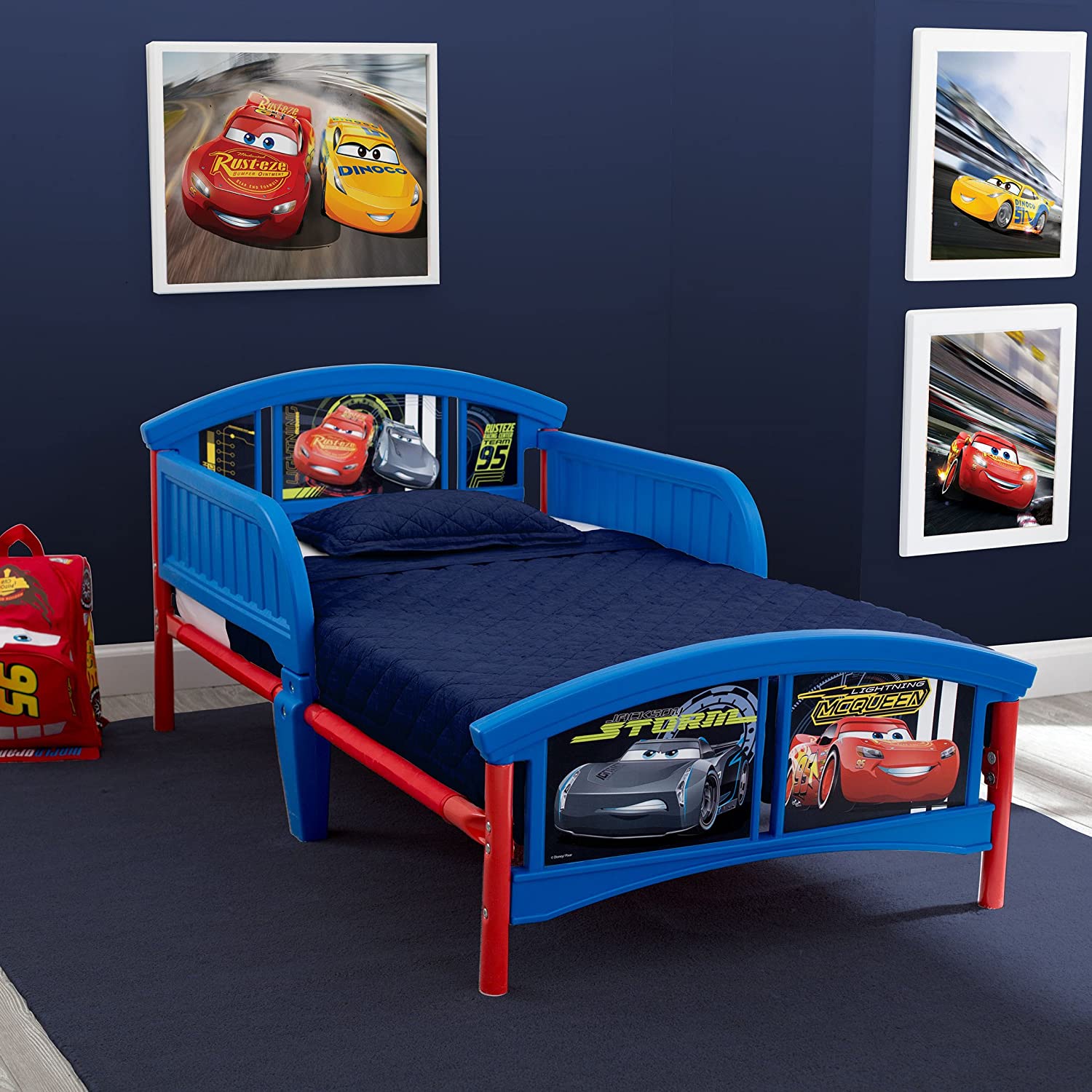 Delta Children Plastic Toddler Bed. Disney/Pixar Cars