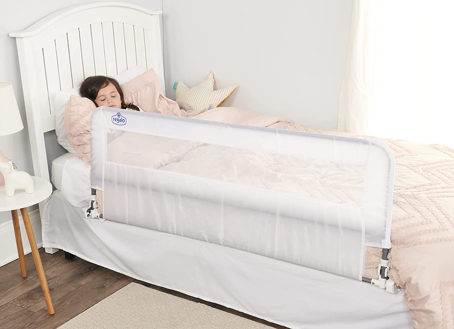 Regalo HideAway Extra Long Bed Rail. 54″