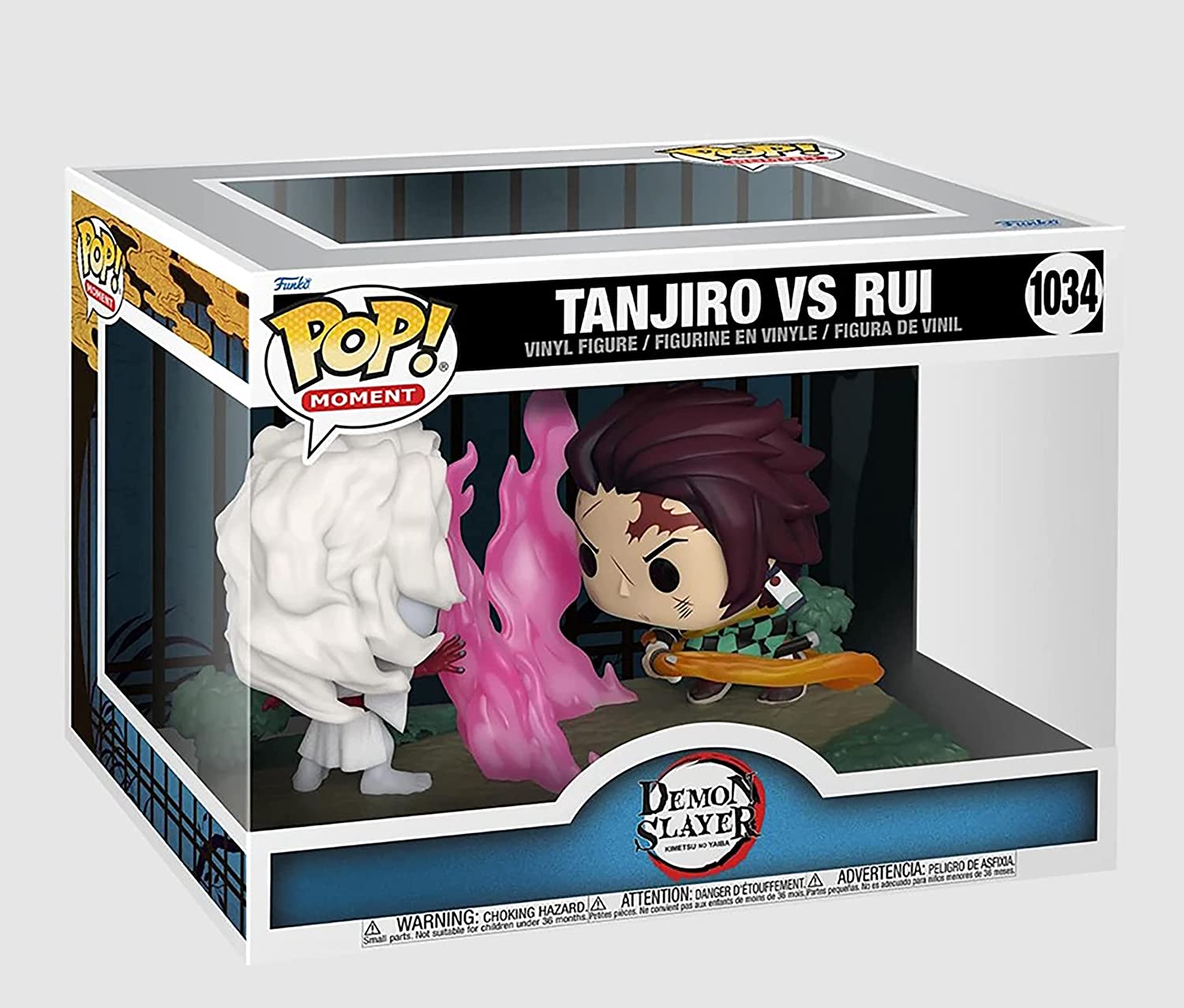 Funko Pop! Moment: Demon Slayer - Tanjiro vs. Rui