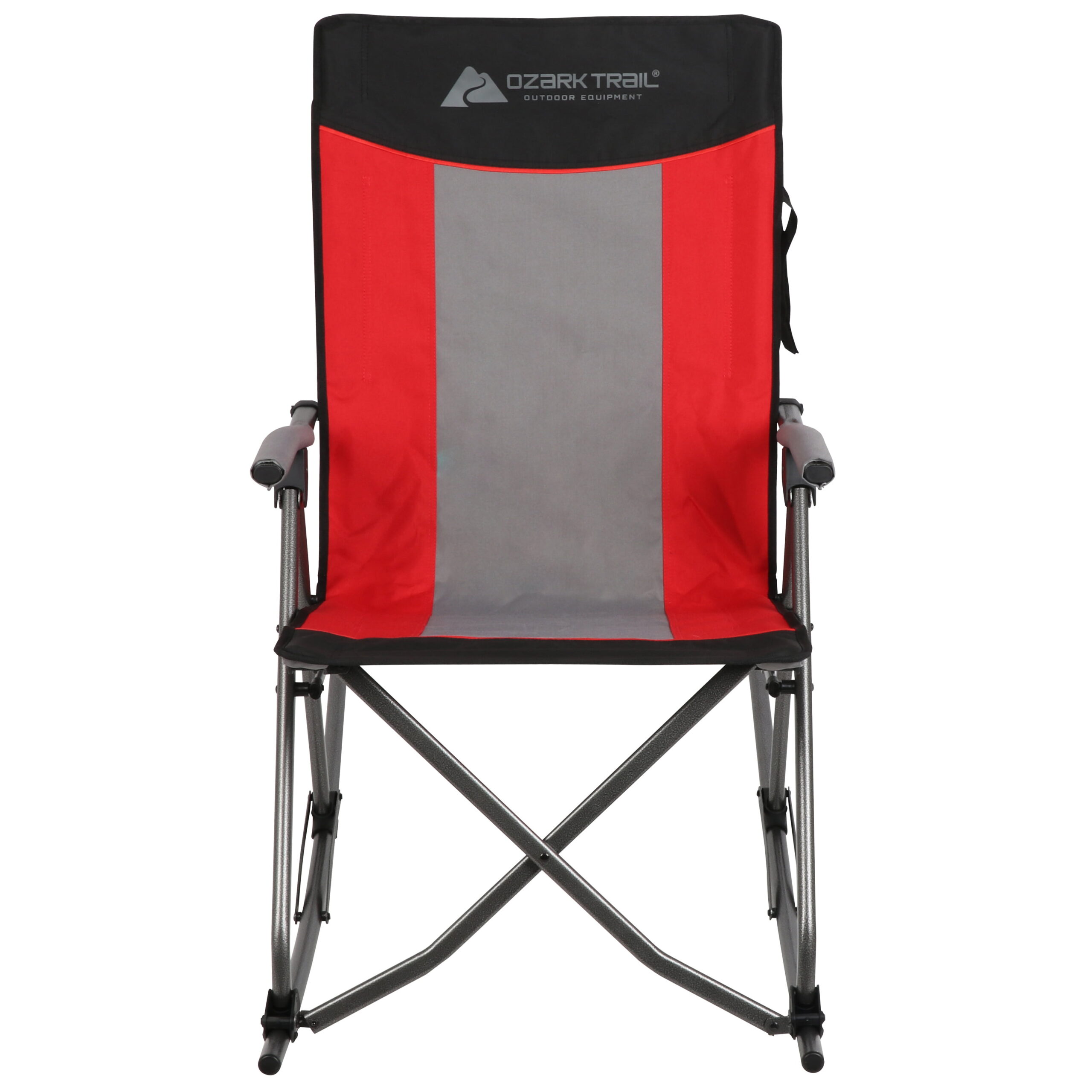 Ozark Trail Camping Rocking Chair. Red
