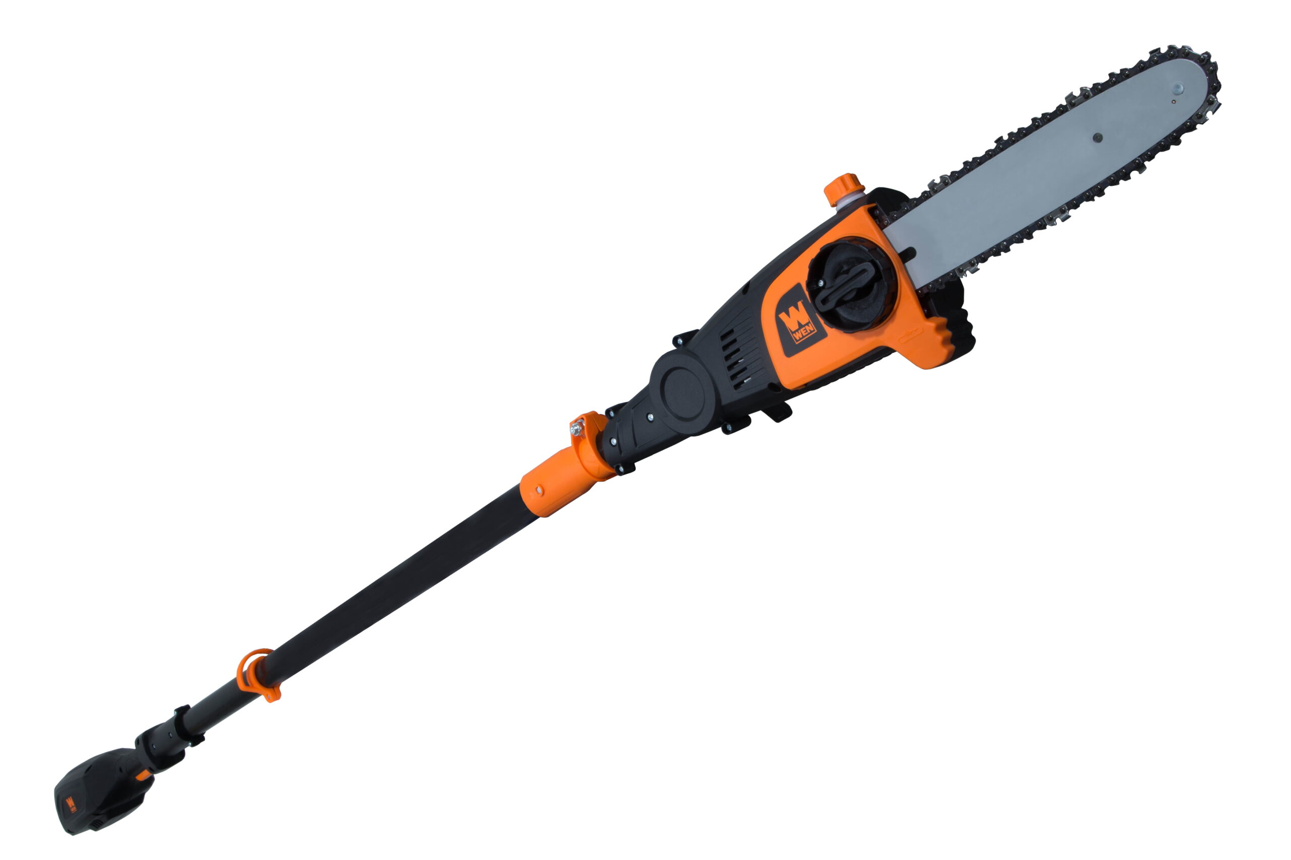 WEN 40V Max Lithium Ion 10-Inch Cordless and Brushless Pole Saw with 2Ah Battery and Charger
