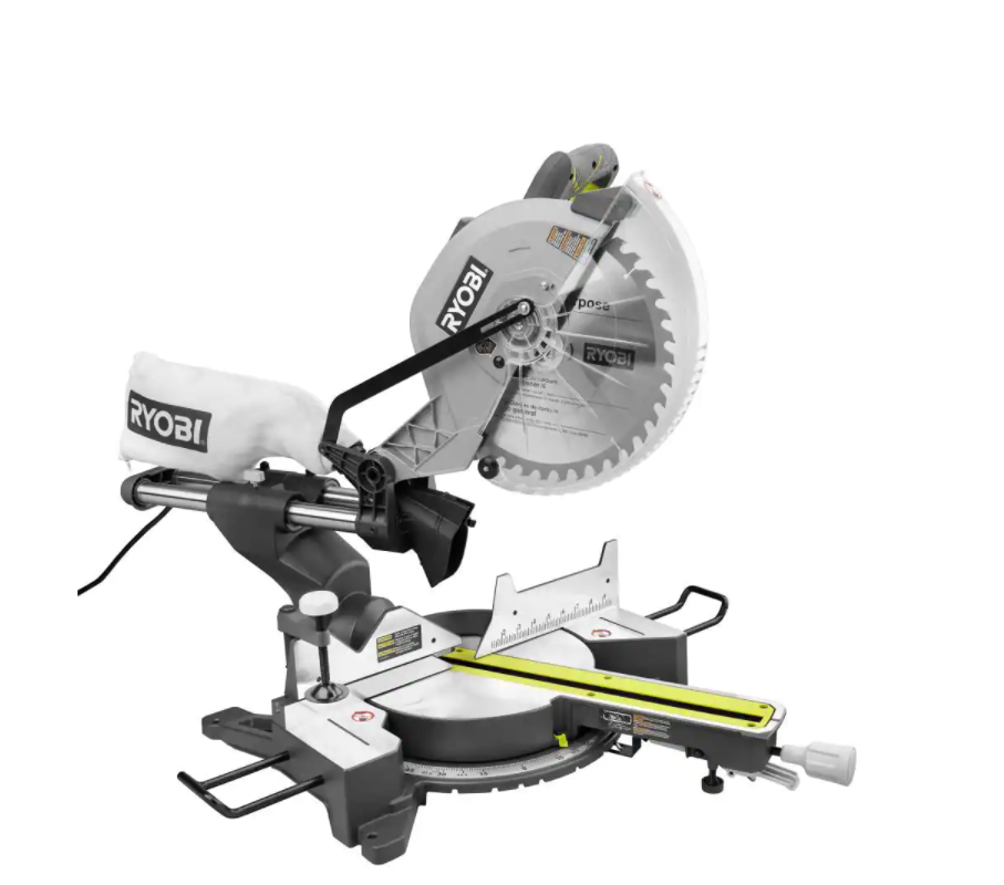 RYOBI TSS121 12 in. Sliding Compound Miter Saw with LED