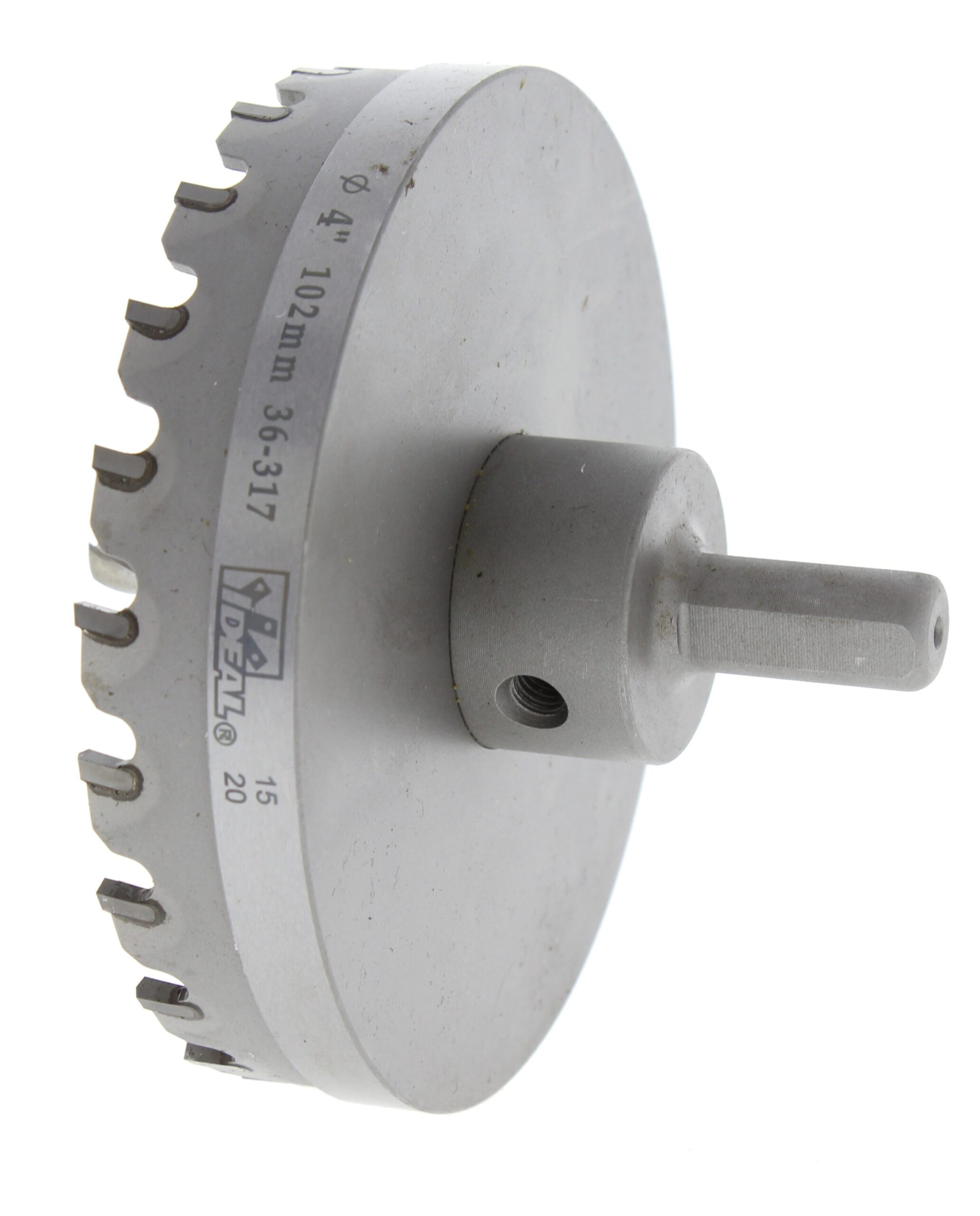 IDEAL 4-in Carbide-tipped Non-arbored Hole Saw
