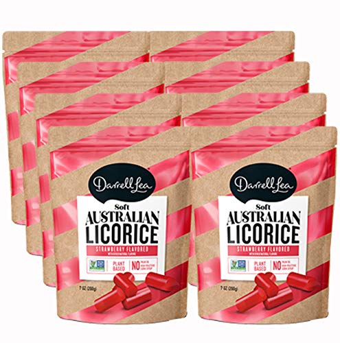 DL Strawberry Licorice 7 oz . Pack Of 8