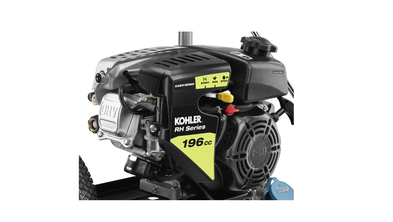 RYOBI RY803265VNM 3200 PSI 2.3 GPM Cold Water 196cc Kohler Gas Pressure Washer and 15 in. Surface Cleaner