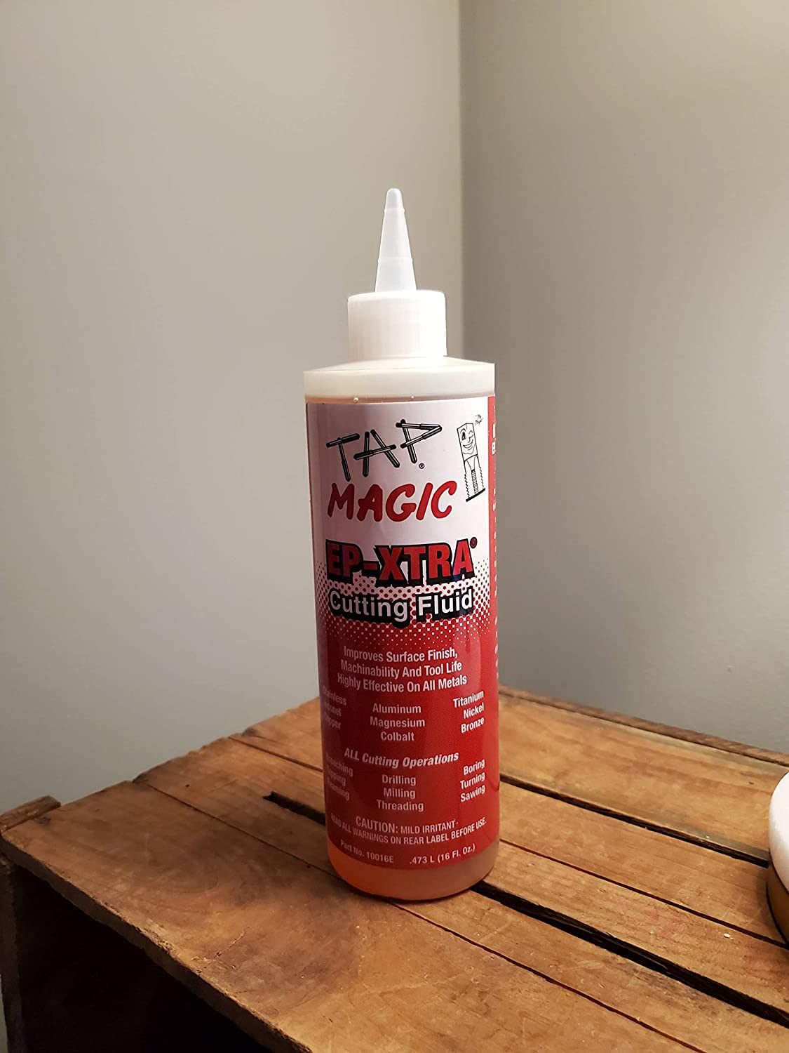 TAP Magic 10016E EP-XTRAOZ ONE Friendly Cutting FLUIDS - 16 OZ. SPOUT TOP