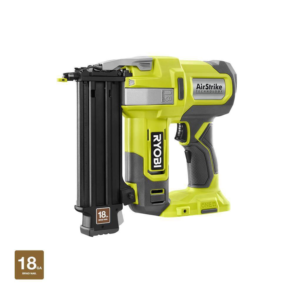 RYOBI P321 ONE+ 18V 18-Gauge Cordless AirStrike Brad Nailer (Tool Only)