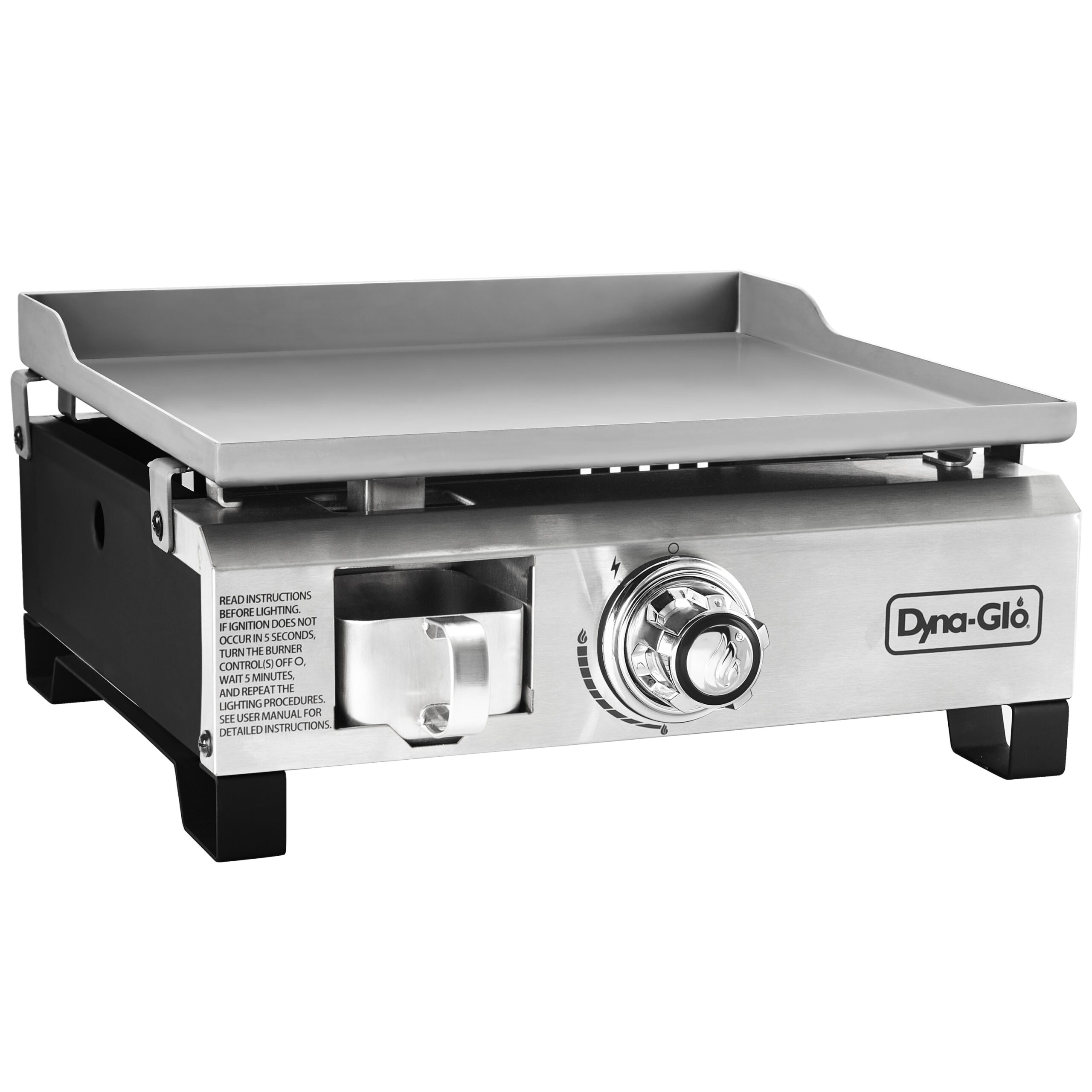 Dyna-Glo 260-Sq in Stainless Steel Portable Gas Grill