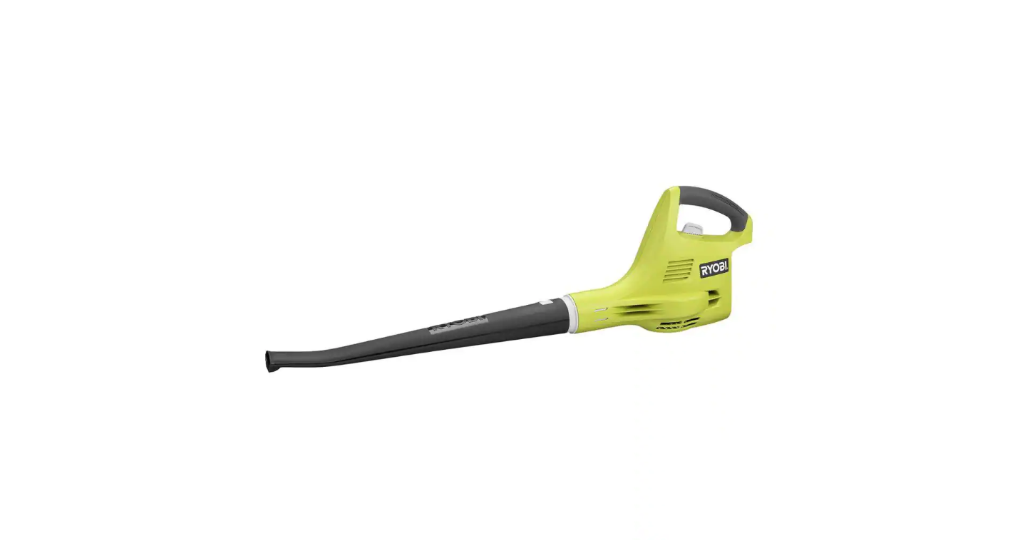 RYOBI P2105 ONE+ 120 MPH 18V Lithium-Ion Cordless Battery Hard Surface Leaf Blower/Sweeper (Tool Only)