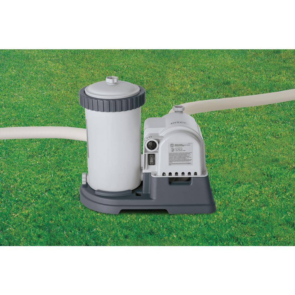 Intex 28633EG 2.500 GPH Pool Cartridge Filter Pump System