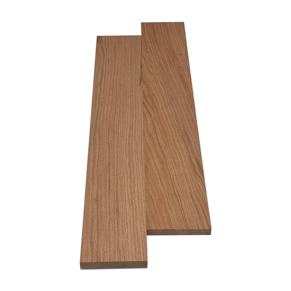Swaner Hardwood OLM04051696OR 3/4 in. x 5.5 in. x 96 in. S4S Red Oak Base Moulding (2-Pack)