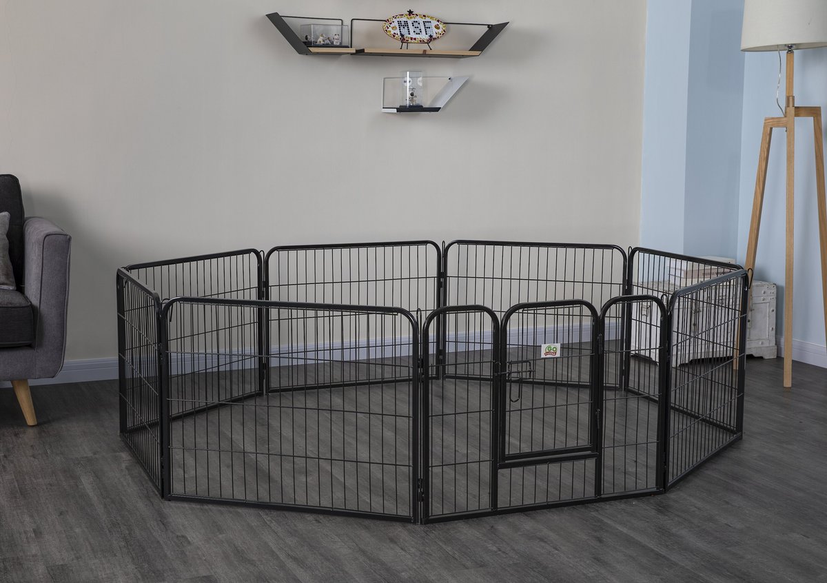 Go Pet Club Heavy Duty Wire Dog Exercise Pen. 32-Inch