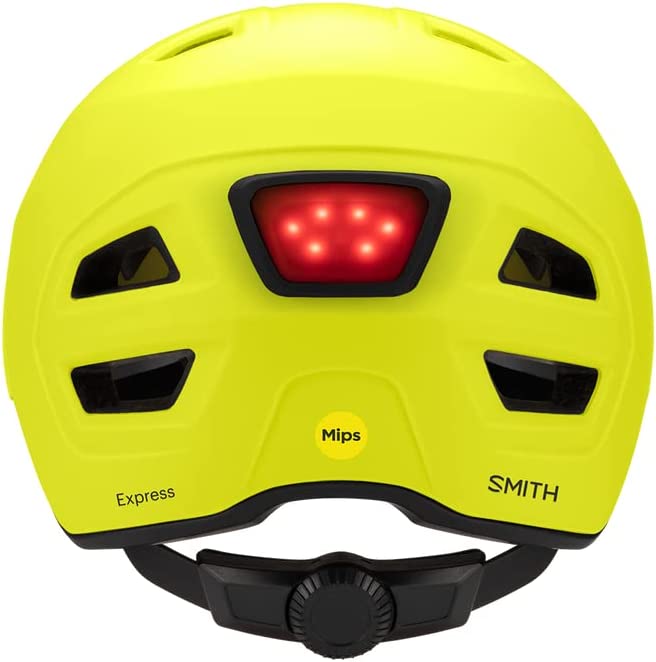 Smith Optics Express MIPS Bike Helmet. Matte Neon Yellow Viz (Medium)