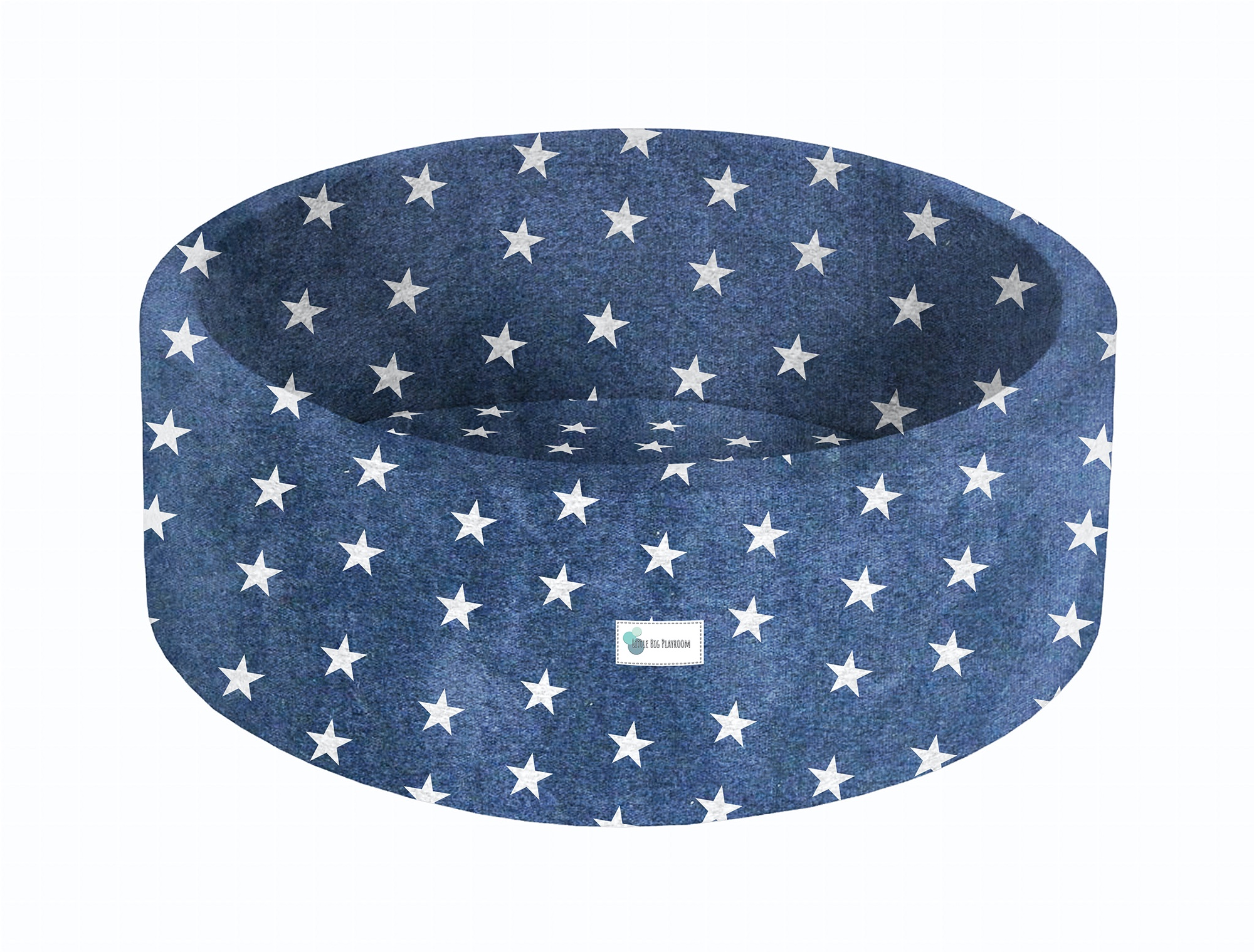 Ball Pit - Dream Collection - White Stars on Navy Blue