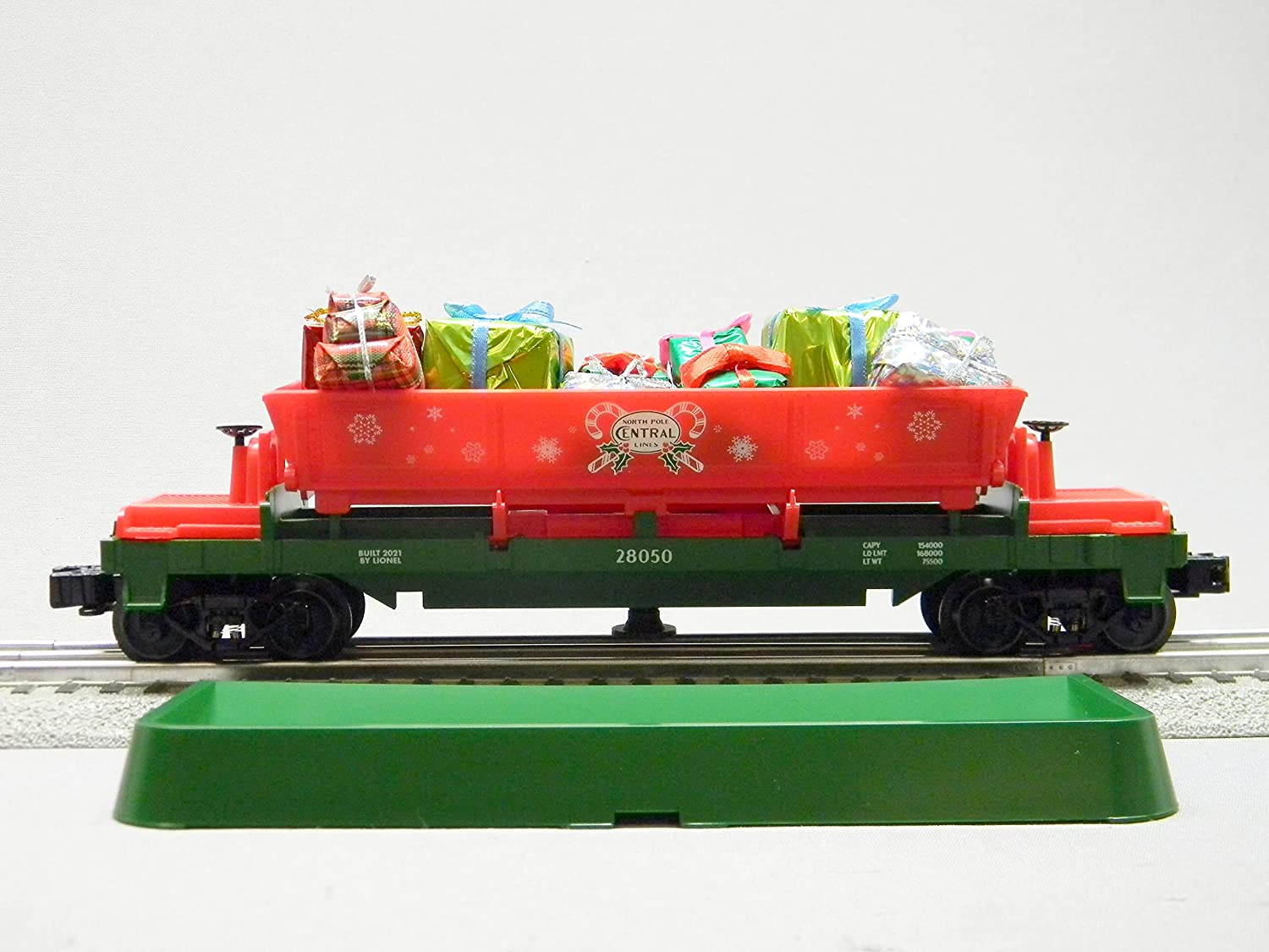 North Pole Central Present Dump Car