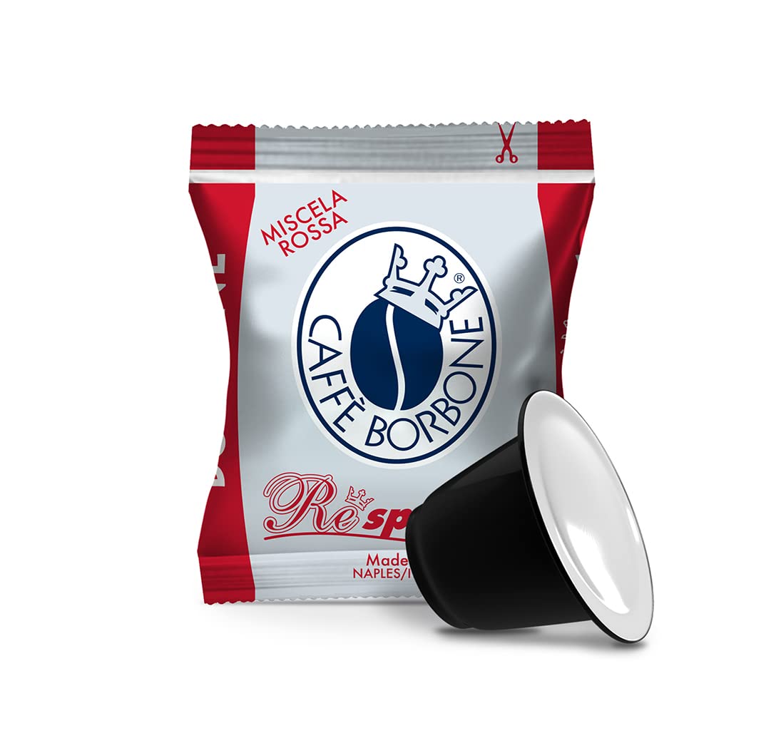 Caffè Borbone Respresso Espresso Capsules. 100 Capsules - Miscela Rossa