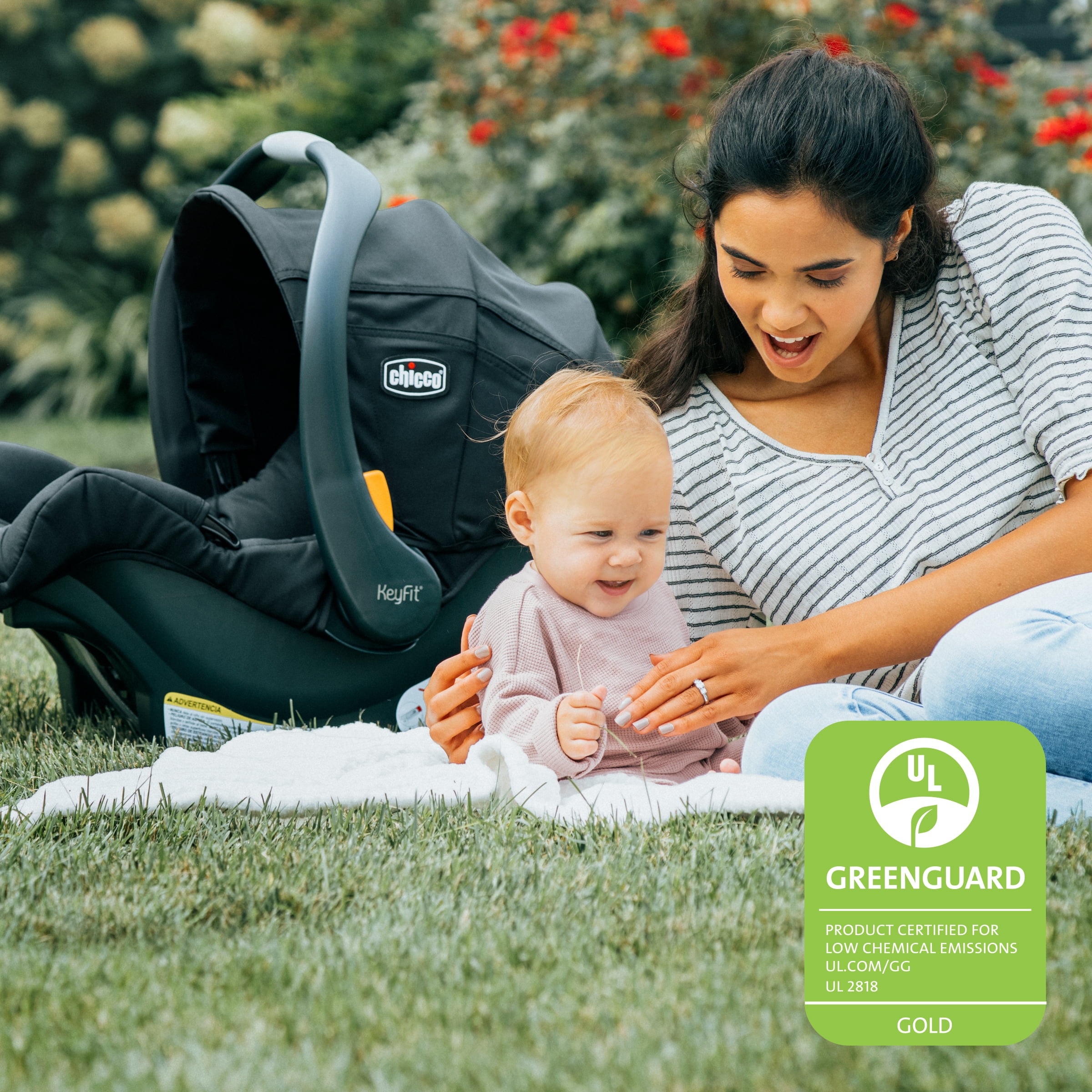 Chicco KeyFit ClearTex Infant Car Seat - Black (Black)