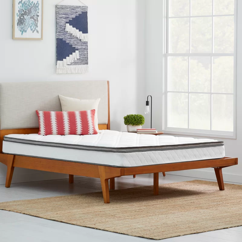 8″ Firm Innerspring Mattress Lucid Mattress Size: Twin