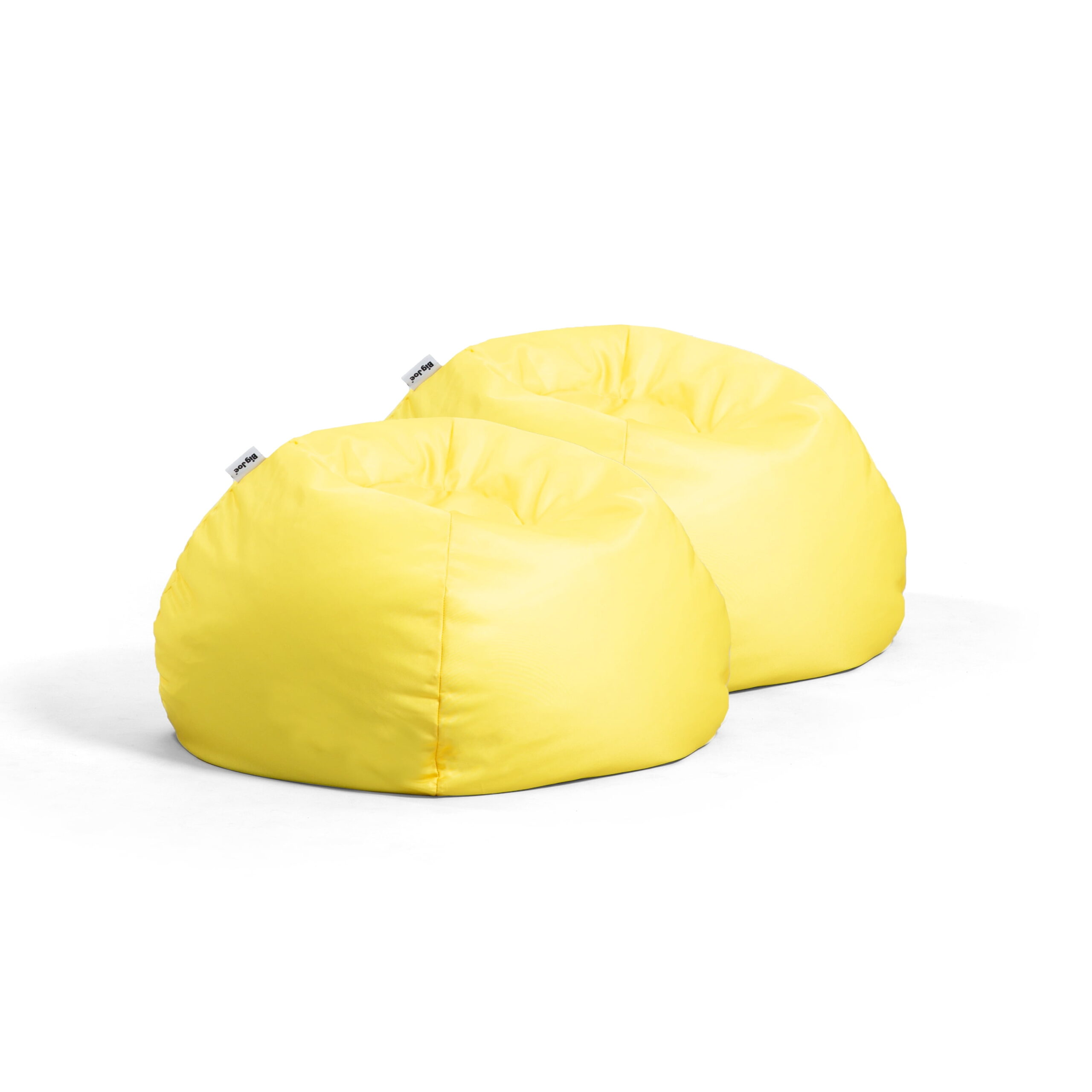 Big Joe Dot Bean Bag Chair 2-Pack. Gabardine Kids. 2ft. Buttercup