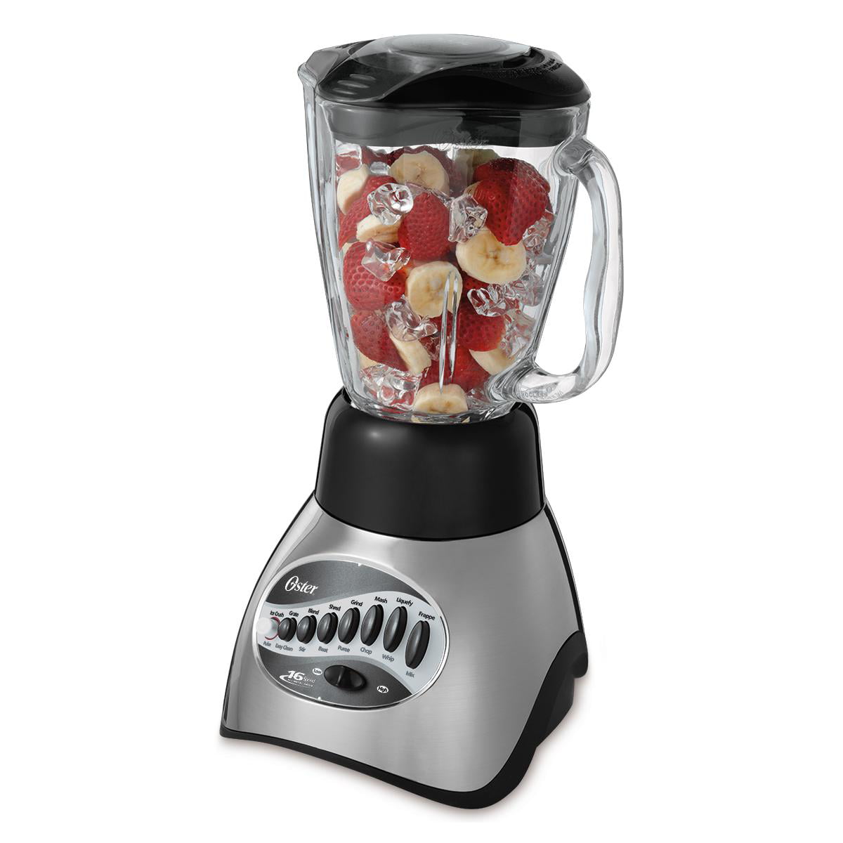 Oster Precise Blend 200 16-Speed Blender 6-Cup Capacity. Gray 006812-001-NP0