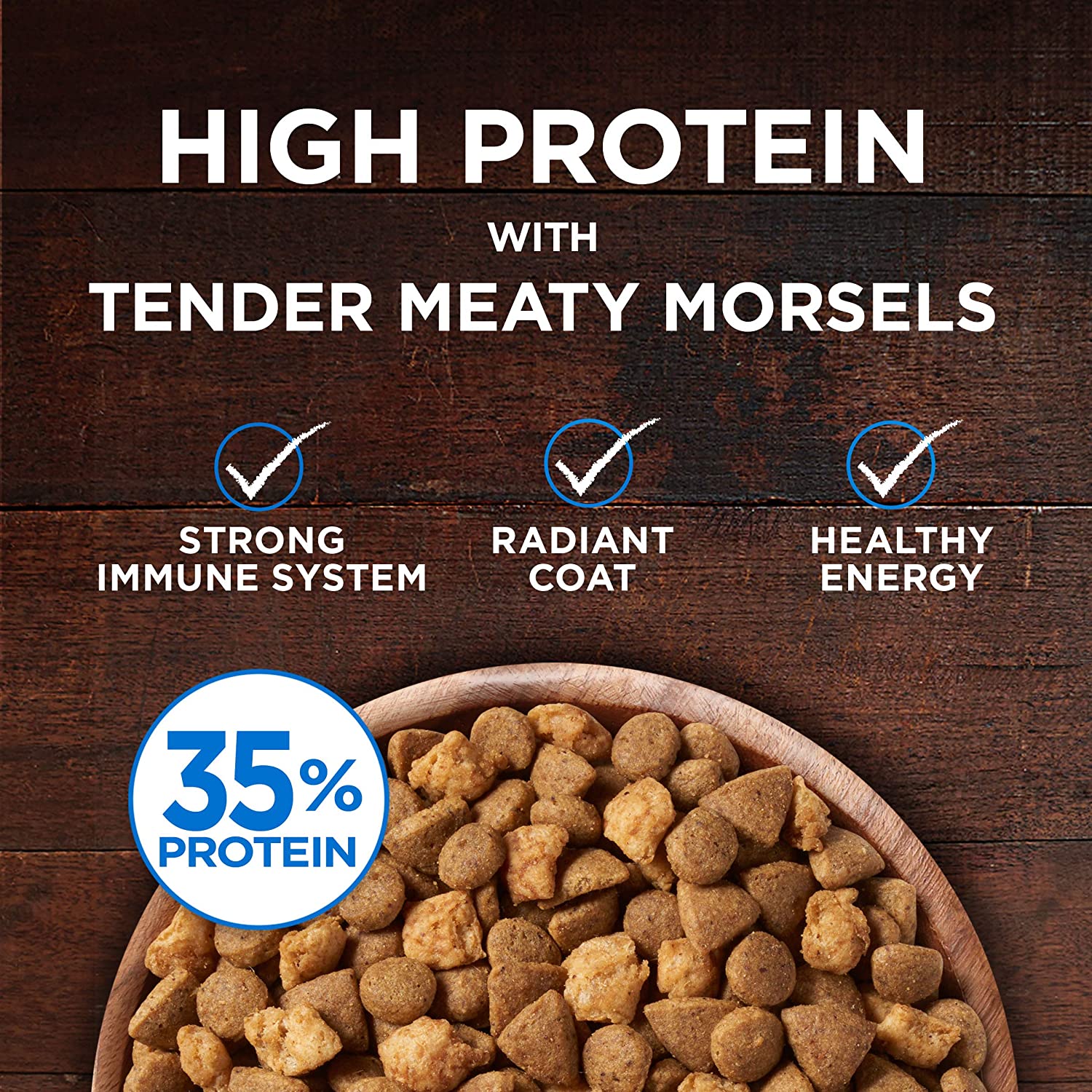 Purina ONE Grain Free Dry Cat Food Natural High Protein. True Instinct With Real Ocean Whitefish 6.3 lb. Bag