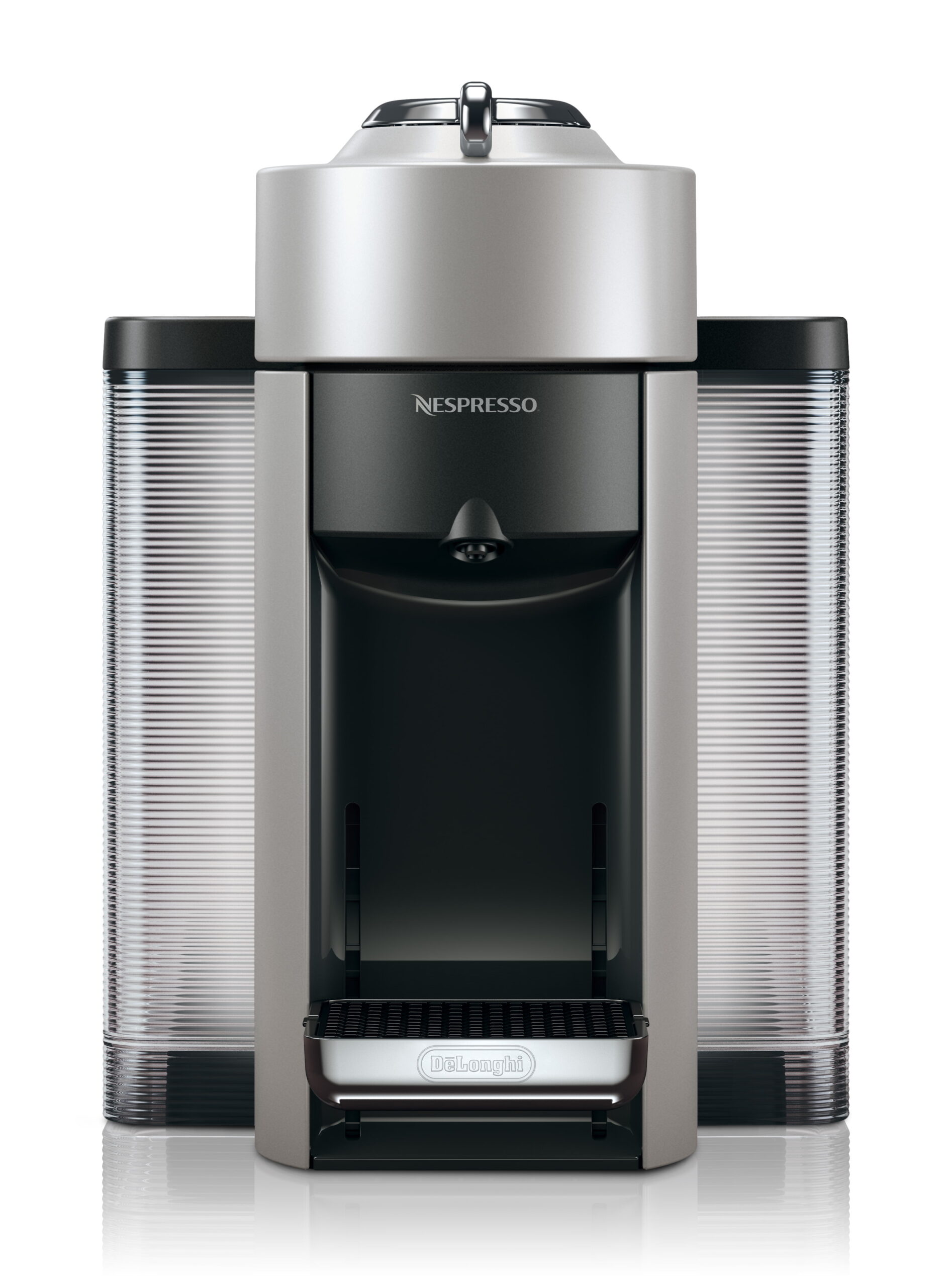 Nespresso Vertuo Coffee and Espresso Machine by De-Longhi. Silver