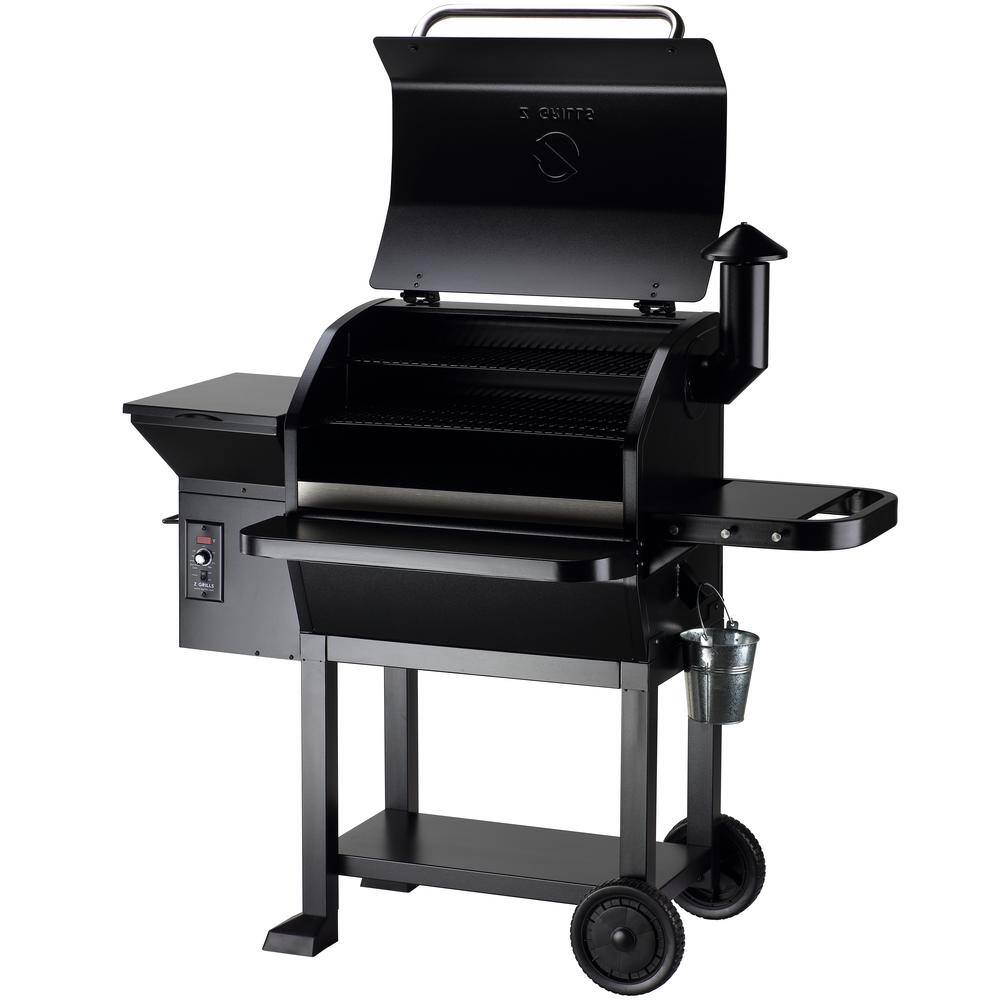 Z GRILLS  1060 sq. in. Pellet Grill and Smoker. Black