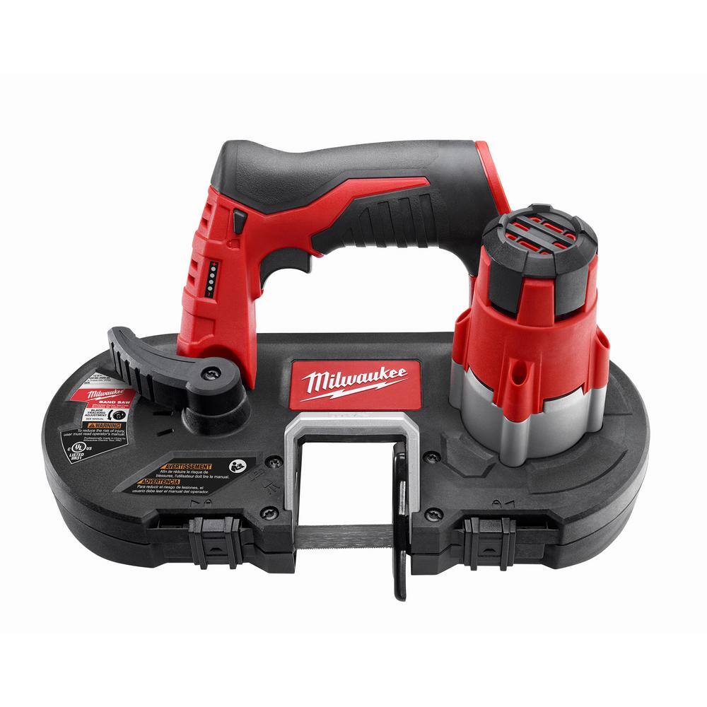 Milwaukee 2429-20-2429-20-48-11-2460 M12 12V Lithium-Ion Cordless Sub-Compact Band Saw with M12 Sub-Compact Band Saw and 6.0 Ah XC Battery Pack