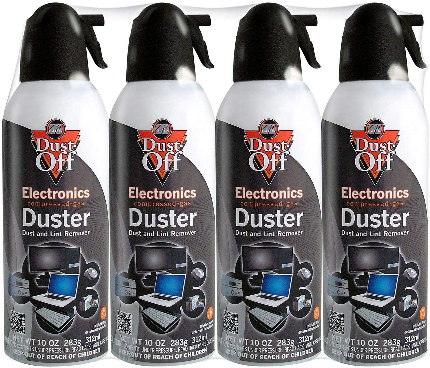 Falcon Dust-Off Compressed Gas Duster (10 oz.. 12 Pack)