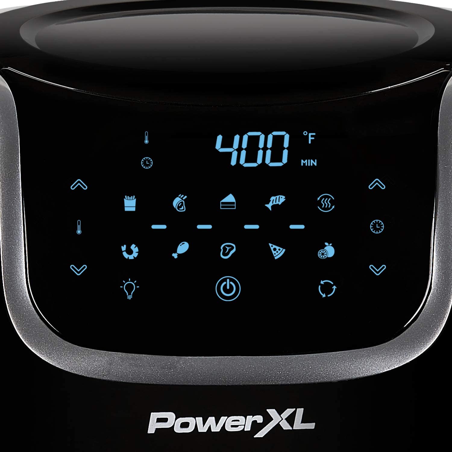 PowerXL 10 QT Vortex Air Fryer Pro Oven. Digital Black