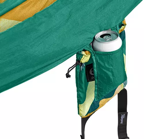 ENO DoubleNest Print Hammock - Emerald