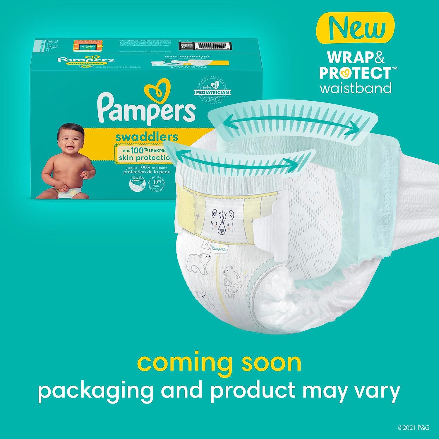 Pampers Cruisers Diapers Size 3 140 Count