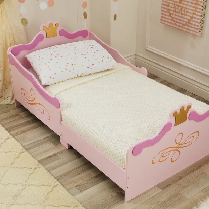 Kidkraft Toddler Convertible Princess Toddler Bed