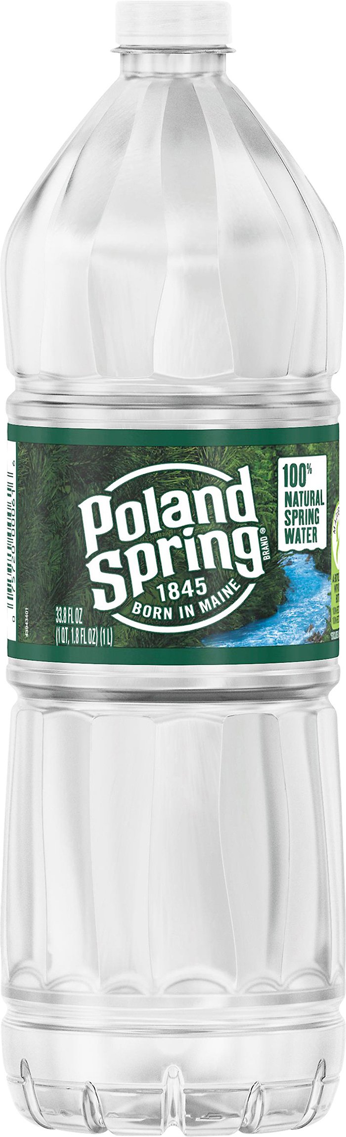 Poland Spring Water 1L- 33.8oz/15pk