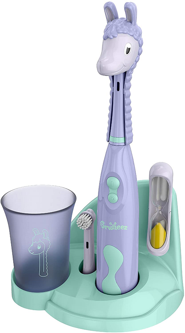 Brusheez® Kids Electric Toothbrush Set - Battery Operated. Soft Bristles