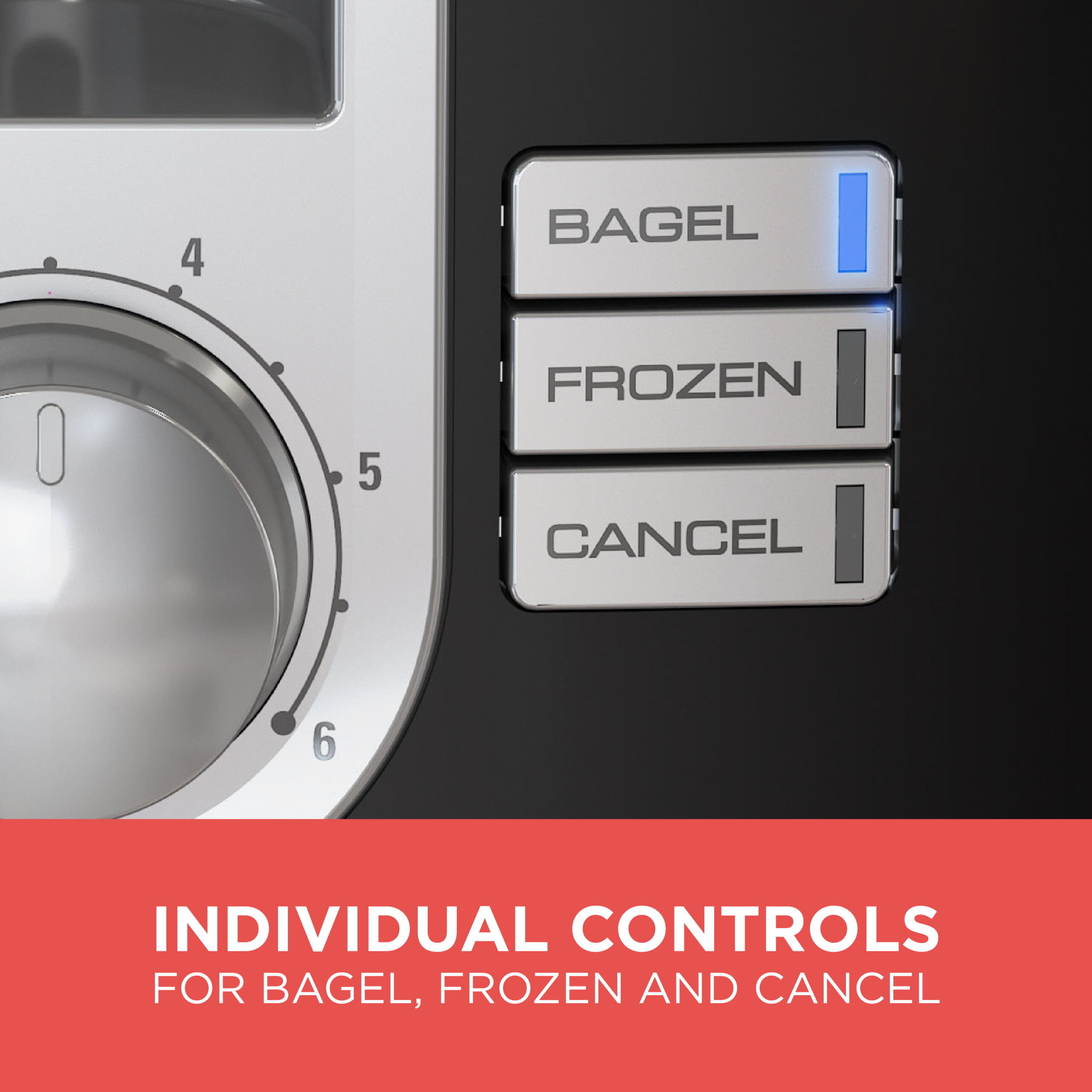 BLACK+DECKER 2-Slice Extra Wide Slot Toaster. Black