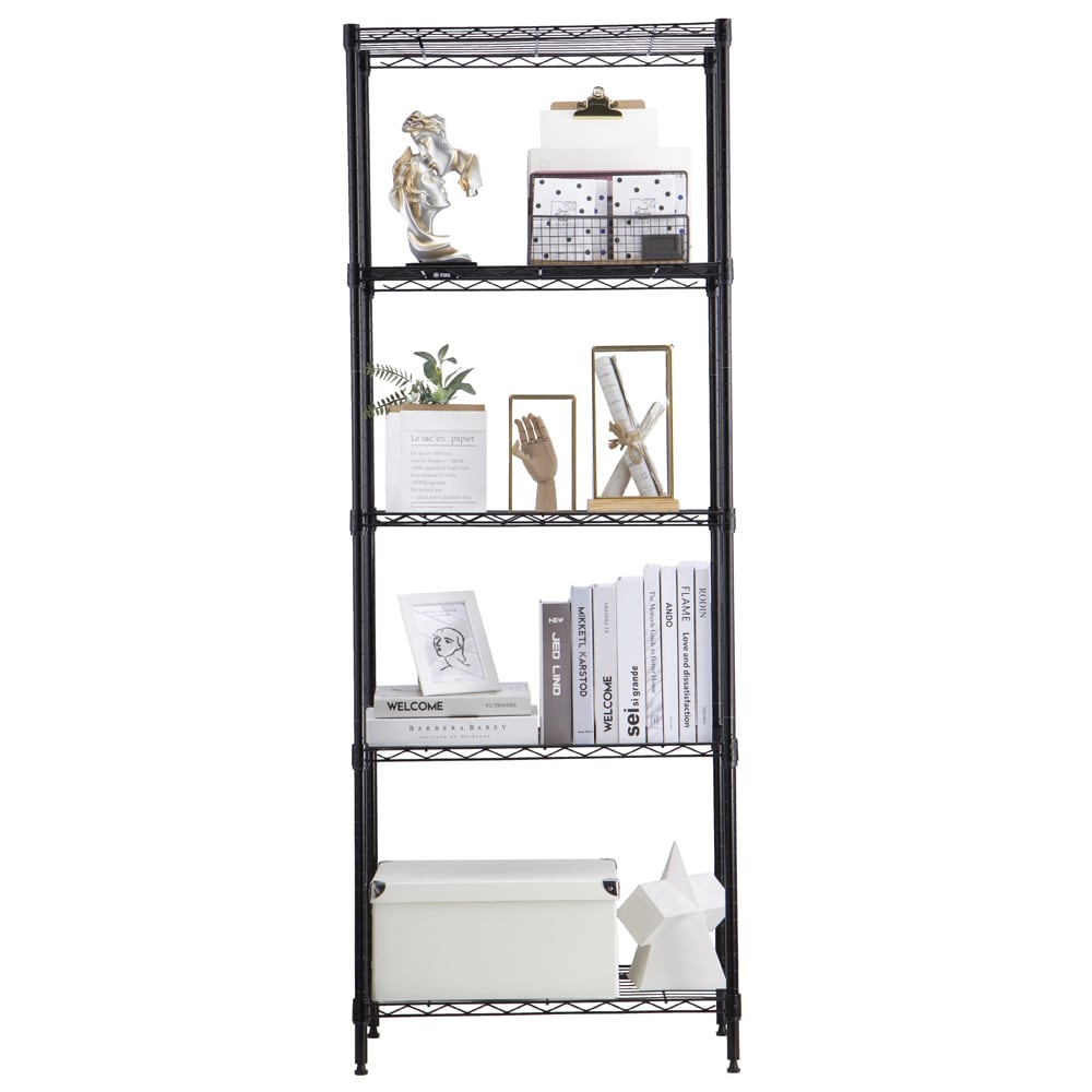 MZG Steel Heavy Duty 5-Tier Utility Shelving Unit (24-in W x 14-in D x 63-in H)