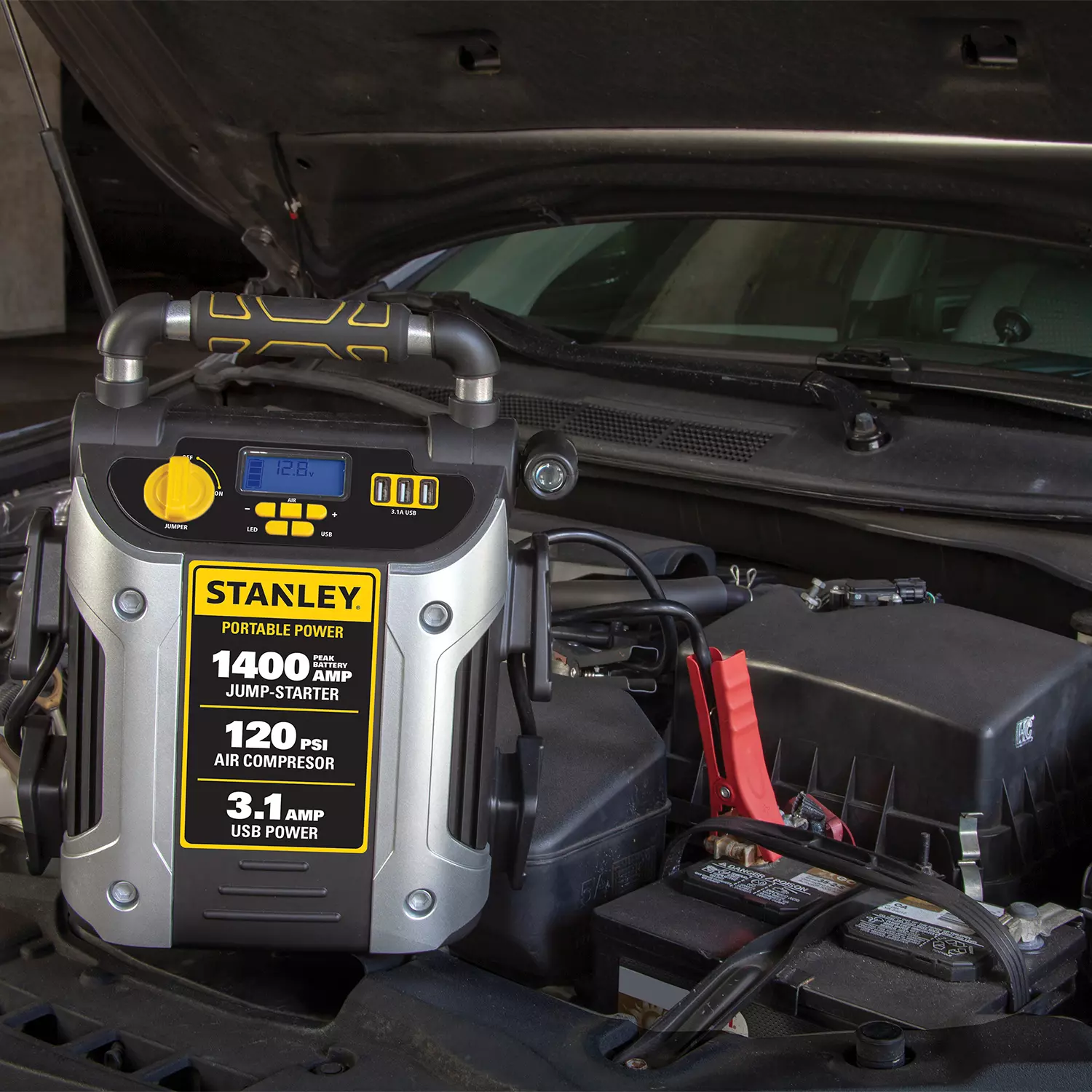 STANLEY J7C09D Digital Portable Power Station Jump Starter