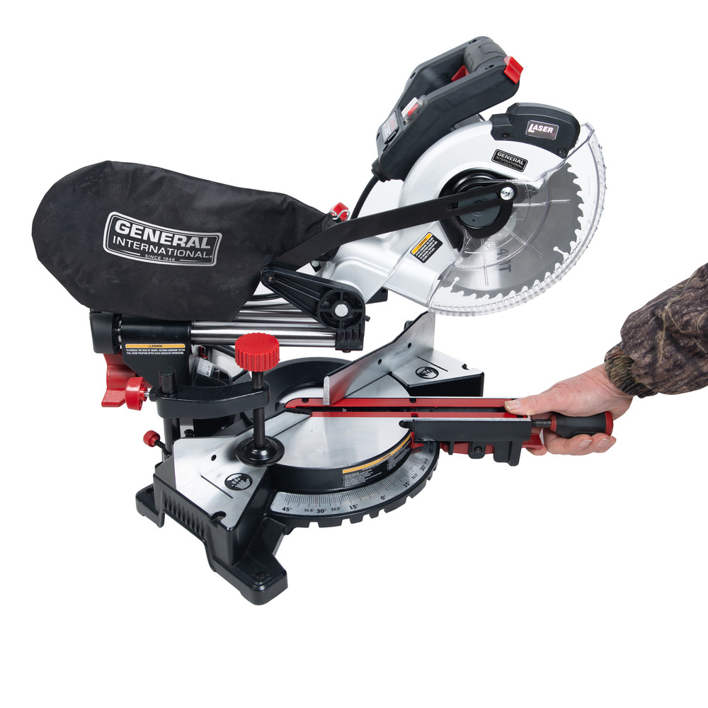 GENERAL INTERNATIONAL 7.25 inch Sliding Compound Miter Saw
