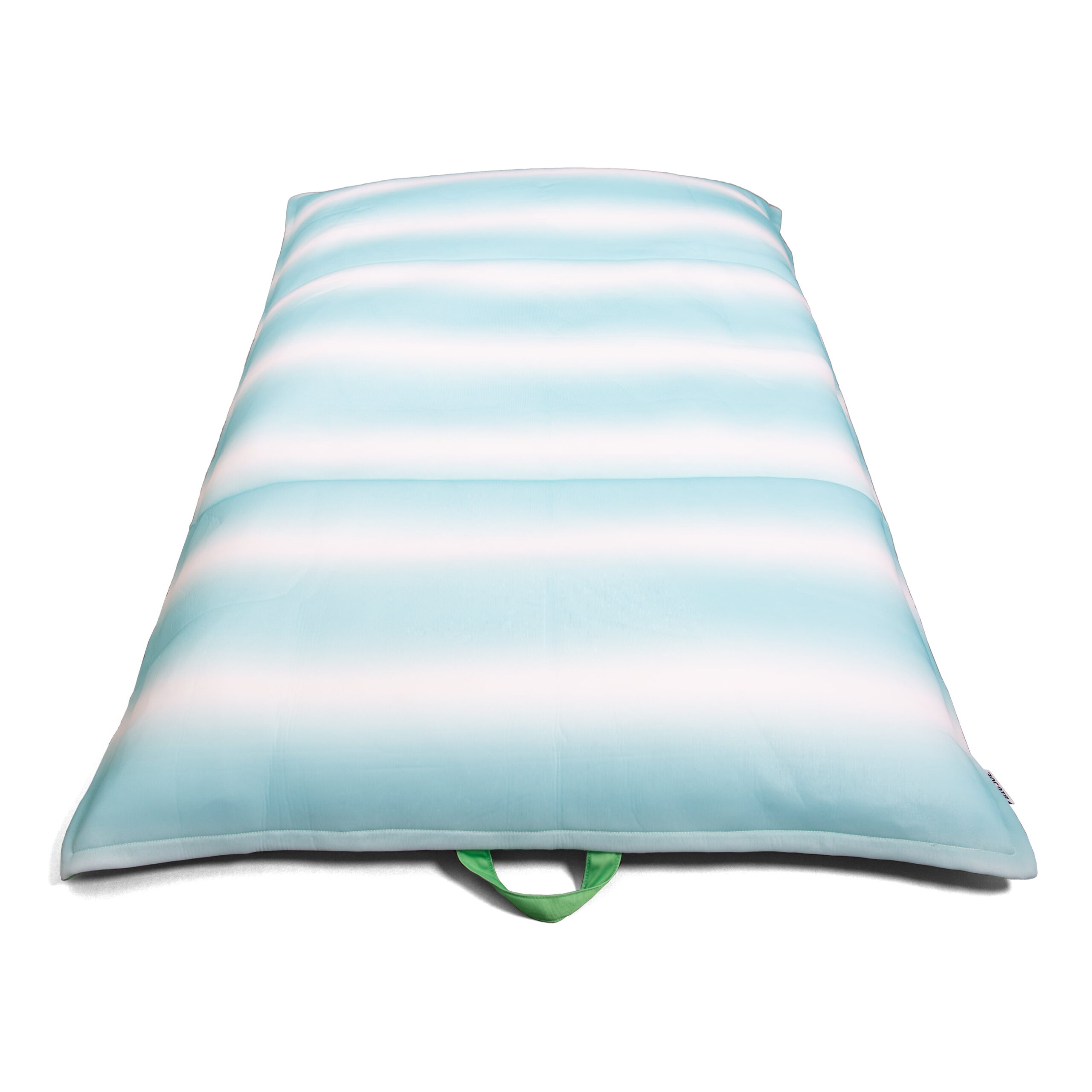 Big Joe Lagoon Lounger No Inflation Needed Pool Float. Rolling Wave Aqua Double Sided Mesh. 5ft Giant